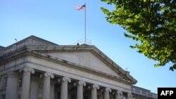 Zgrada Sekretarijata za finansije SAD u Vašingtonu (Foto: AFP)