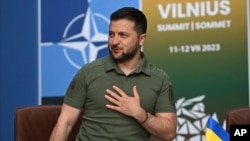 უკრაინის პრეზიდენტი ვოლოდიმირ ზელენსკი