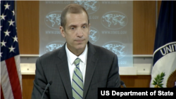 លោក Mark Toner ​ អ្នក​នាំពាក្យ​ស្តី​ទី​របស់​ក្រសួង​ការបរទេសអាមេរិក។ 
