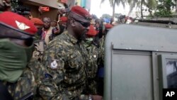 Le général Mamadi Doumbouya, président de la république de Guinée.