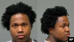 Foto yang diperoleh dari Departemen Kepolisian Springfield, Ohio, memperlihatkan Ismayyil Brinsley setelah ditangkap karena melakukan perampokan. Ia juga diyakini menderita sakit jiwa.