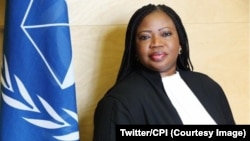 លោកស្រី Fatou Bensouda ជា​រដ្ឋអាជ្ញា​​មួយរូបនៃតុលាការ​ព្រហ្មទណ្ឌ​អន្តរជាតិដែលហៅកាត់ថា ICC។