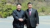 North Korean leader Kim Jong Un shakes hands with China's President Xi Jinping, in Dalian, China in this undated photo released on May 9, 2018 by North Korea's Korean Central News Agency (KCNA).