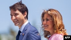 Kanadski premijer Justin Trudau sa suprugom Sophie, 2018.