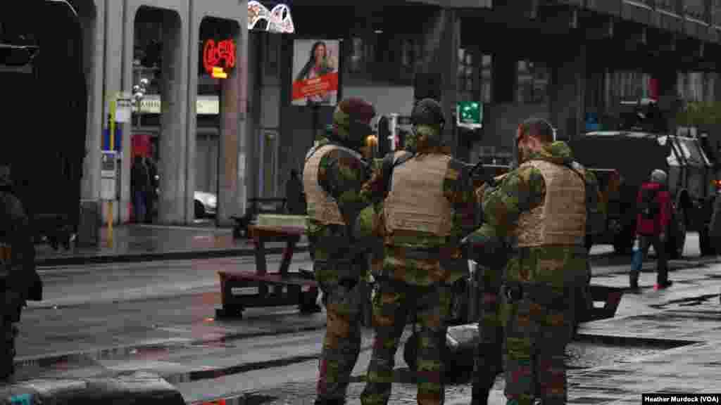 Belgian tourism businesses said they have been receiving numerous calls from people canceling their visits in December. Photo taken Nov. 24, 2015.