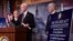 Sen. Orrin Hatch, R-Utah, center, flanked by Sen. James Lankford, R-Okla., left, and Sen. Thom Tillis, R-N.C., talk about the legislation they are introducing regarding the legal status of undocumented children during a news conference on Capitol Hill in Washington, Sept. 25, 2017. 
