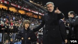 José Mourinho, meninggalkan klub Real Madrid untuk menjadi pelatih di klub Inggris, Chelsea (foto: dok). 