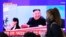 A woman passes by a TV screen showing an image of North Korean leader Kim Jong Un and his sister Kim Yo Jong during a news program at the Seoul Railway Station in Seoul, South Korea, Saturday, May 2, 2020. Kim made his first public appearance in 20…