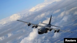 资料照：C-130 大力神运输机