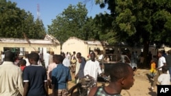 Tashin bam kwanakin baya a makarantar sakandaren kimiyya ta Potiskum