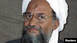 Al-Qaida chief Ayman al-Zawahiri, November 10, 2001. 