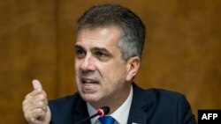 الی کوهن، وزیر خارجه اسرائیل. آرشیو