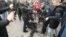 Bosnia and Herzegovina - Some citizens confronted with a police after arresting of Davor Dragicevic in Banjaluka. Banjaluka 25. December 2018. Foto: RSE