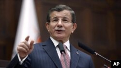 Perdana Menteri Turki Ahmet Davutoglu (Foto: dok).