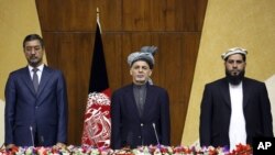 Presiden Afghanistan, Ashraf Ghani, dalam salah satu rapat baru-baru ini. Kabul, Afghanistan (Foto: Istana Presiden Afghanistan)