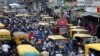 Giao thông tại Ấn Độ vào giờ cao điểm ở Bangalore, ngày 11/7/2018.