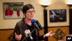 የስፒጄ (CPJ)የአፍሪካ ፕሮግራም አስተባባሪ ሱ ቫለንታይን (Sue Valentine) ፋይል ፎቶ [አሶሽየትድ ፕረስ/ AP]