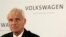 Newly appointed Volkswagen CEO Matthias Mueller in Wolfsburg, Germany, Sept. 25, 2015,