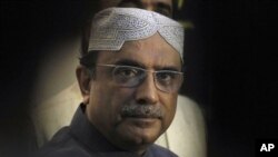 Presiden Pakistan President Asif Ali Zardari (Foto: dok).