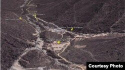 풍계리 핵실험장 위성사진 (자료사진)