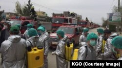 Suasana di Kota Kabul, Afghanistan, saat merebaknya pandemi corona, 27 April 2020. (Foto: dok). 