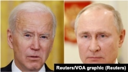 Joseph Biden i Vladimir Putin, predsjednici SAD i Rusije (Reuters)