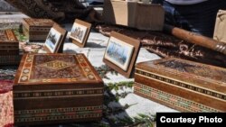 Suriyalik hunarmandlar yasagan san'at asarlari