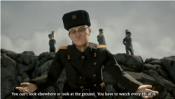 북한 정치범수용소의 실태를 고발하는 애니메이션 영화 ‘트루 노스(True North)’ 예고편 중 한 장면. (자료사진)