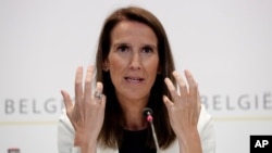 소피 윌메스 벨기에 외교장관.