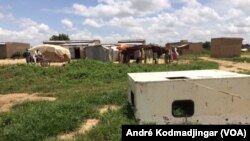 Zone d'éleveurs nomades installés sur le périmètre urbain de N'Djamena, le 2 septembre 2017. (VOA/André Kodmadjingar)