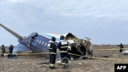 Ղազախստանի արտակարգ իրավիճակների նախարարության կողմից հրապարակված նկարը