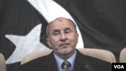 Perdana Menteri sementara Libya, pemimpin Dewan Transisi Nasional (NTC) Mustafa Abdel Jalil.