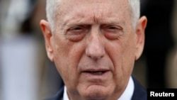 美国防部长马蒂斯资料照