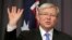 Kevin Rudd didesak untuk melanjutkan kebijakannya yang lebih manusiawi terhadap pengungsi ke Australia (foto: dok). 