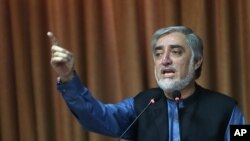 عبدالله عبدالله، کاندید ریاست جمهوری افغانستان