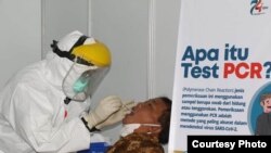 Tes PCR bagi ASN Pemkot Solo di Kompleks Balaikota Solo, Sabtu, 18 Juli 2020. (Foto : Pemkot Surakarta).