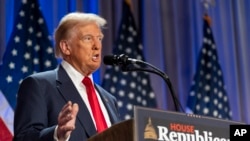 候任总统唐纳德·特朗普