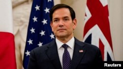 Foto Achiv: Sekrete d Eta Etazini Marco Rubio nan Depatman d Eta nan Washington, 21 Janvye 2025. 