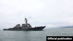 USS Ross საქართველოს ტერიტორიულ წყლებში