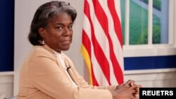 لیندا تامس گرینفلید سفیر آمریکا در سازمان ملل، عکس از آرشیو