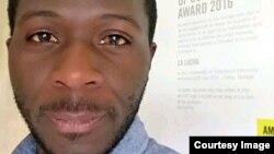 Luc Nkulula, militant anti-Kabila.