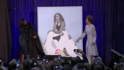 Michelle Obama Portrait Unveiled at Smithsonian