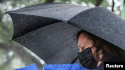 ARHIVA - Potpredsednica SAD Kamala Haris (Foto: Reuters/Evelyn Hockstein)