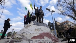 کورد لە قامشلۆ خۆشحاڵی دەردەبڕێت بەهۆی ڕووخانی ڕژێمەکەی بەشار ئەسەد، 8ی مانگی 12ی 2024