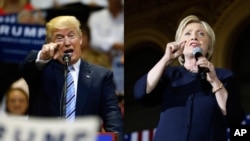 Donald Trump (kiri) dan Hillary Clinton sama-sama kurang disukai pemilih AS (foto: dok).