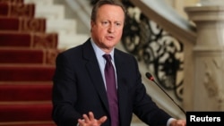 دیوید کامرون، وزیر امور خارجه بریتانیا