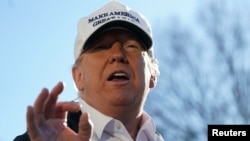 Predsednik Donald Tramp pred put na granicu Meksika i SAD