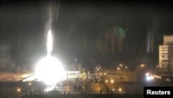 Eksplozija u nuklearnoj elektrani Zaporožje u Ukrajini (Foto: Zaporizhzhya NPP via YouTube)