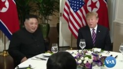 Trump et Kim dînent à Hanoï