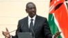 ប្រធានាធិបតី​កេនយ៉ា William Ruto ថ្លែង​អំឡុង​សន្និសីទ​កាសែត​រួម​ជាមួយ​សមភាគី​ជប៉ុននៅ​ទីក្រុង​តូក្យូ​កាលពីថ្ងៃព្រហស្បតិ៍កាលពី​ថ្ងៃ​ទី​៨ កុម្ភៈ ឆ្នាំ២០២៤។(AP Photo/Shuji Kajiyama, Pool)